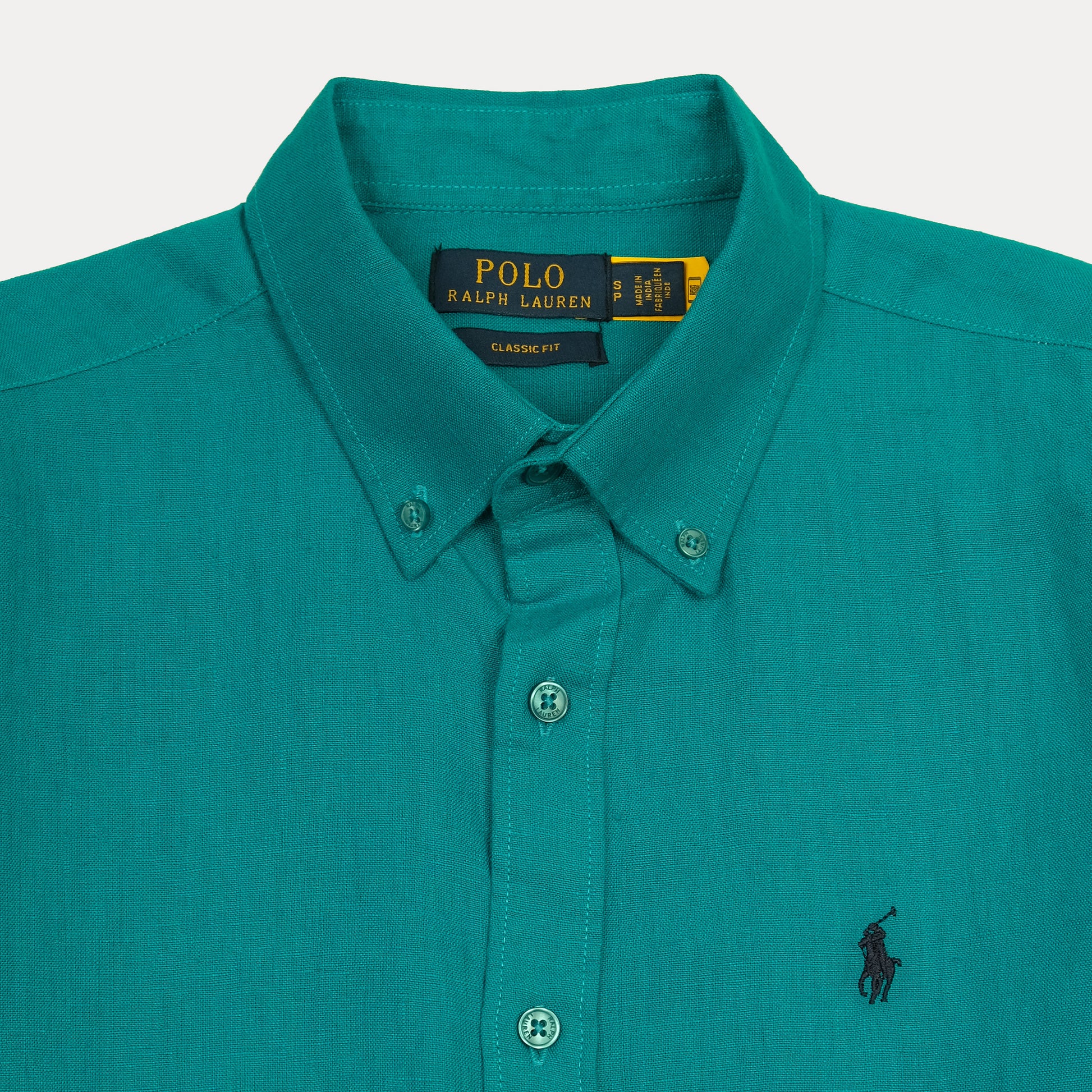 Polo Ralph Lauren Classic Fit Teal Dream Button-Up Shirt