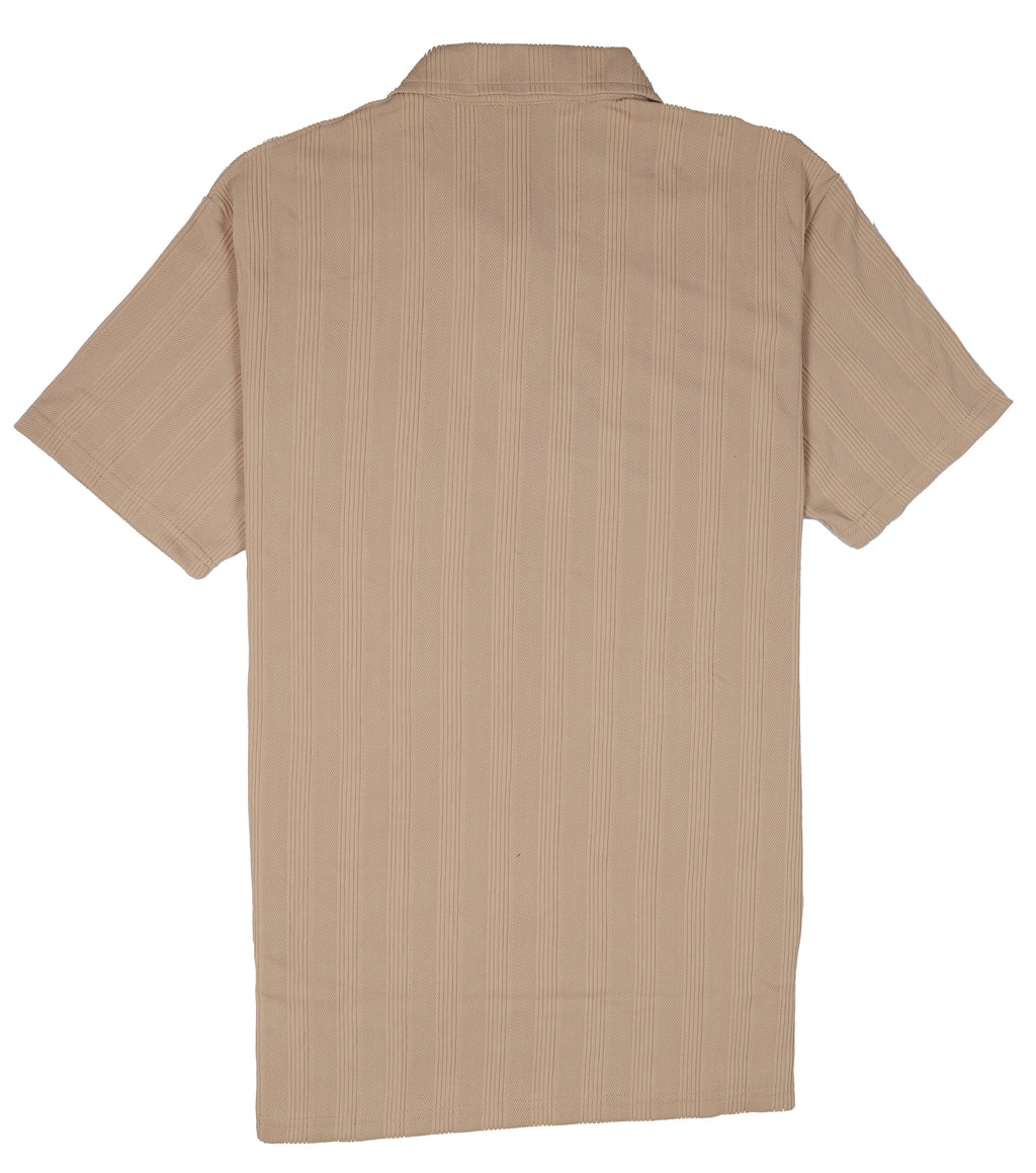 POLO BY RALPH LAUREN Sandy Dune Textured Slim Fit Short Sleeve Polo Shirt