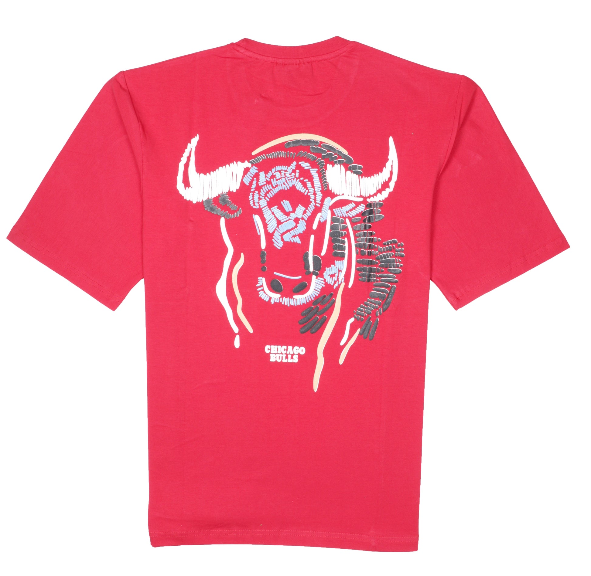 adidas Bulls Graphic Tee - Red