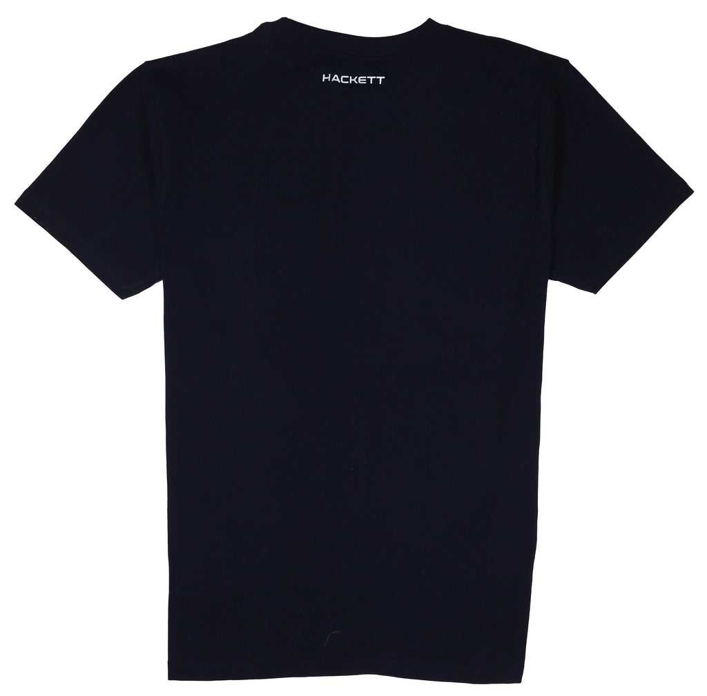 HACKETT Oceanic Sapphire Regular Fit Short Sleeve Graphic T-Shirt
