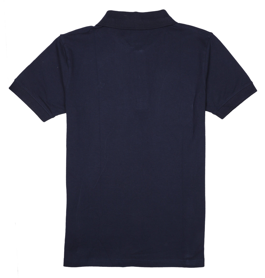 ABERCROMBIE & FITCH Classic Fit Polo Shirt in Navy