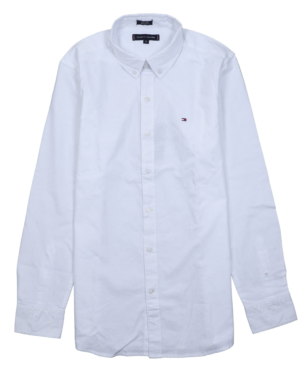 TOMMY HILFIGER Celestial Pearl Slim Fit Long Sleeve Button-Down Shirt