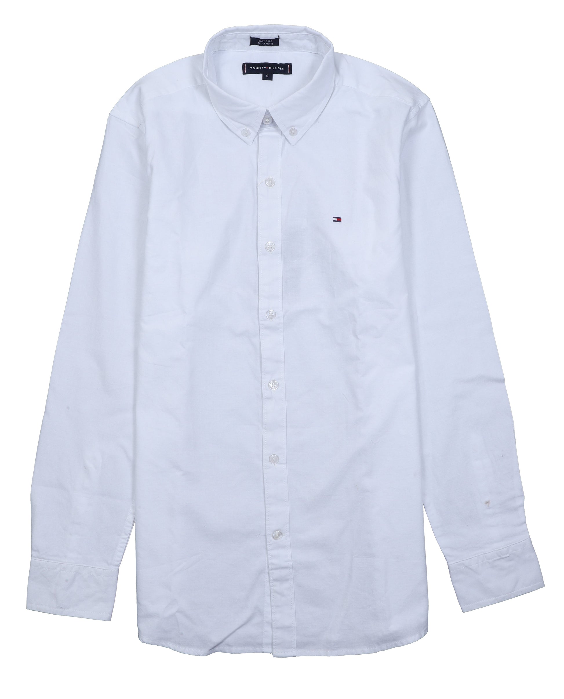 TOMMY HILFIGER Celestial Pearl Slim Fit Long Sleeve Button-Down Shirt
