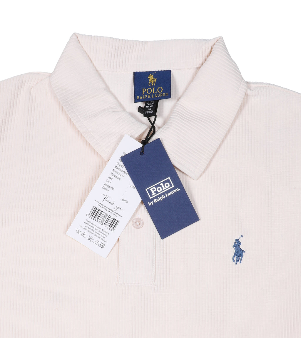 POLO BY RALPH LAUREN Blush Whisper Classic Fit Ribbed Polo Shirt