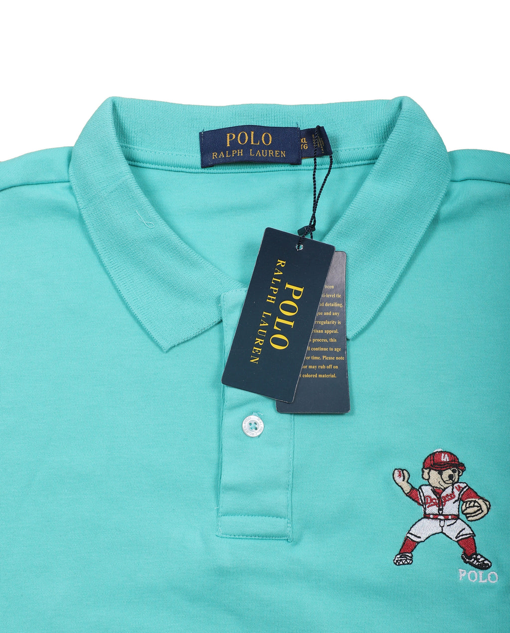 POLO RALPH LAUREN Serene Aqua Classic Fit Short Sleeve Piqué Polo Shirt