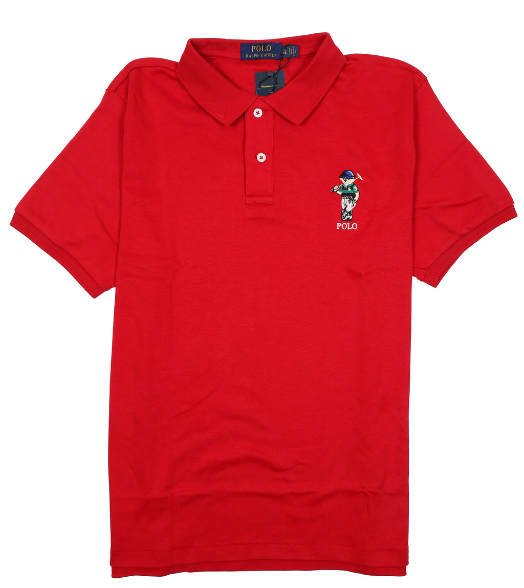 POLO Radiant Garnet Tailored Fit Short Sleeve Piqué Polo Shirt