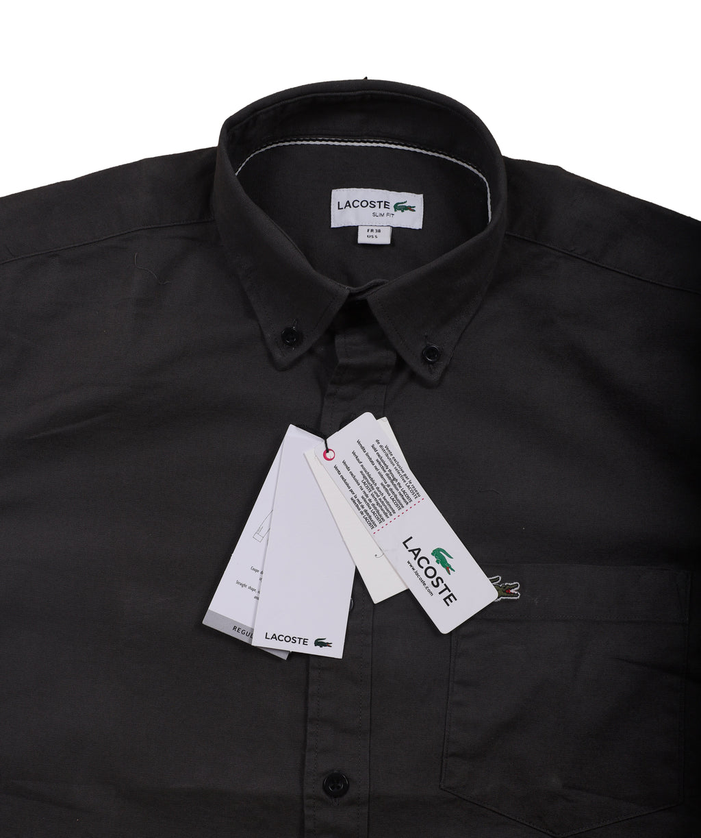 LACOSTE Obsidian Velvet Classic Fit Long Sleeve Button-Up Shirt