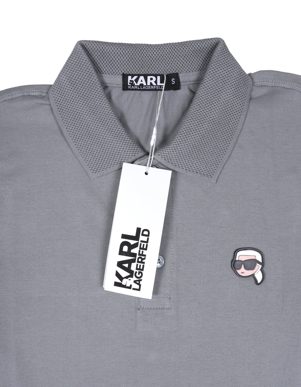 KARL LAGERFELD Classic Icon Polo Shirt