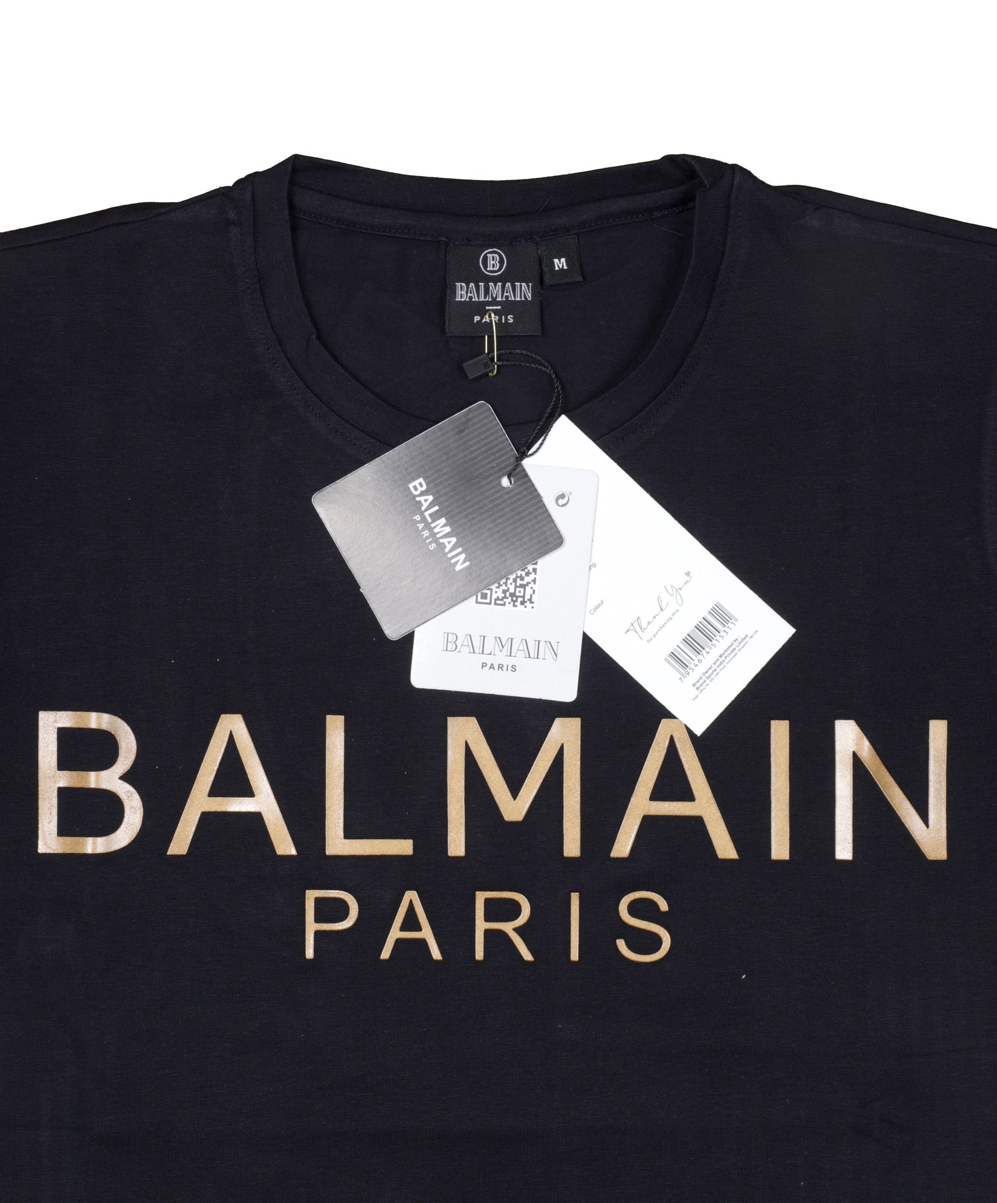 BALMAIN Paris Logo T-Shirt
