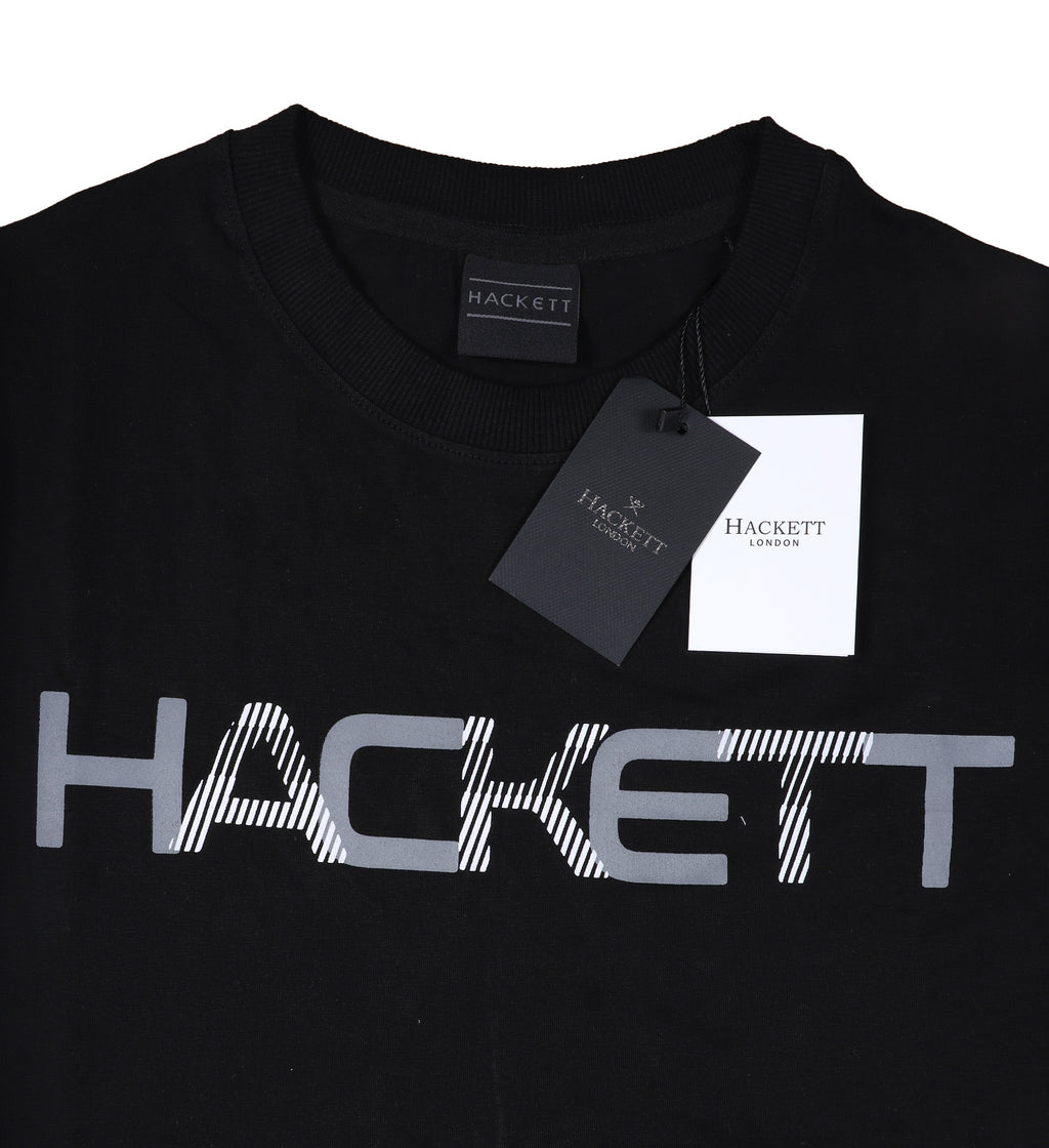 HACKETT Obsidian Shadow Modern Fit Short Sleeve Graphic T-Shirt