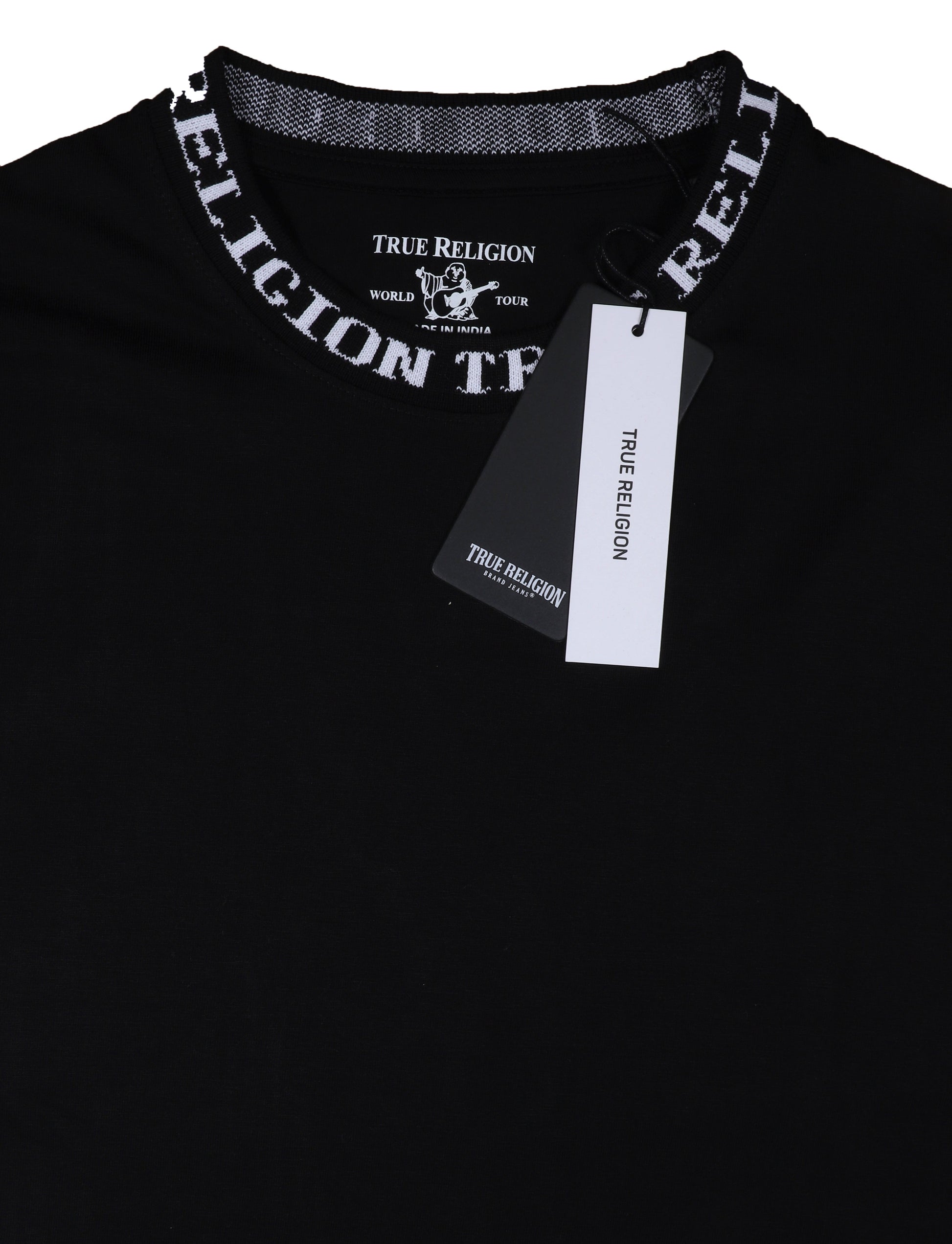 TRUE RELIGION Obsidian Luxe Classic Fit Short Sleeve T-Shirt
