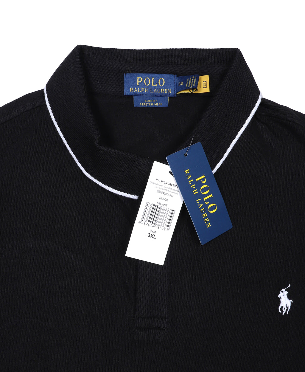 POLO RALPH LAUREN Classic Fit Black Polo Shirt