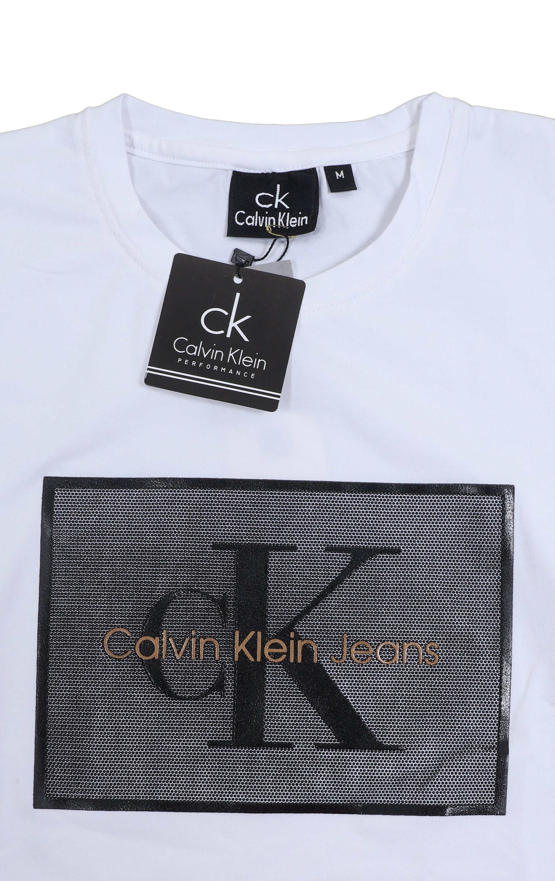 CALVIN KLEIN JEANS Ethereal Pearl Relaxed Fit Short Sleeve T-Shirt