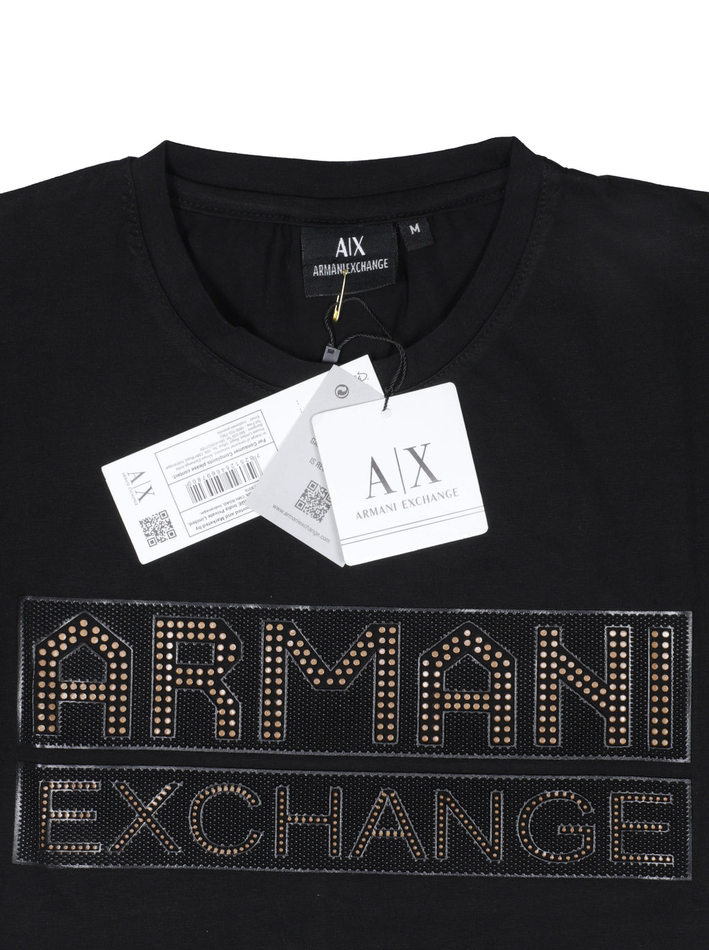 ARMANI EXCHANGE Studded Logo T-Shirt