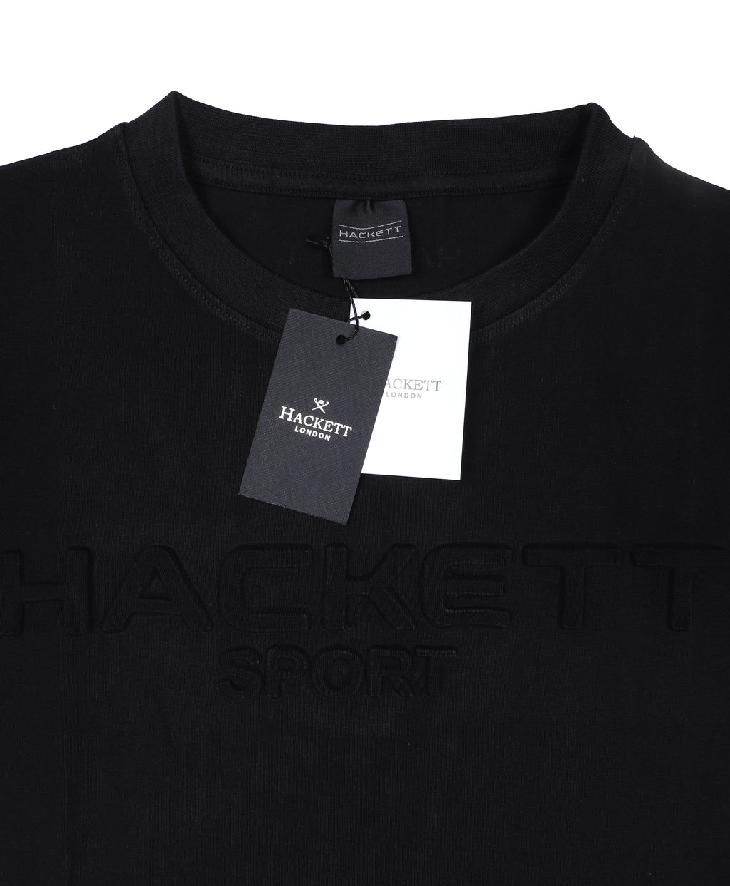 HACKETT Sport Black Cotton T-Shirt