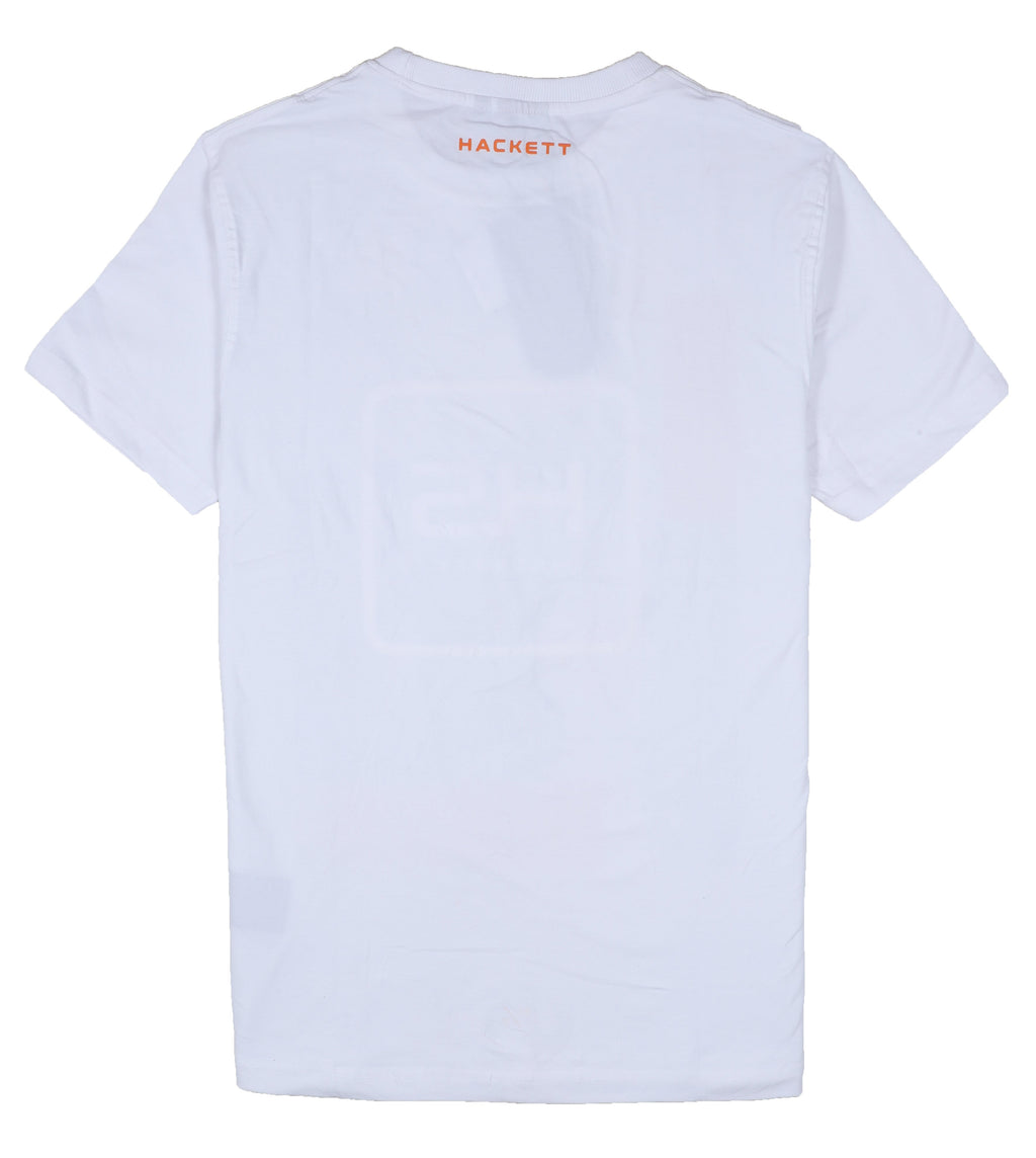 HACKETT Radiant Pearl Graphic Print Short Sleeve T-Shirt