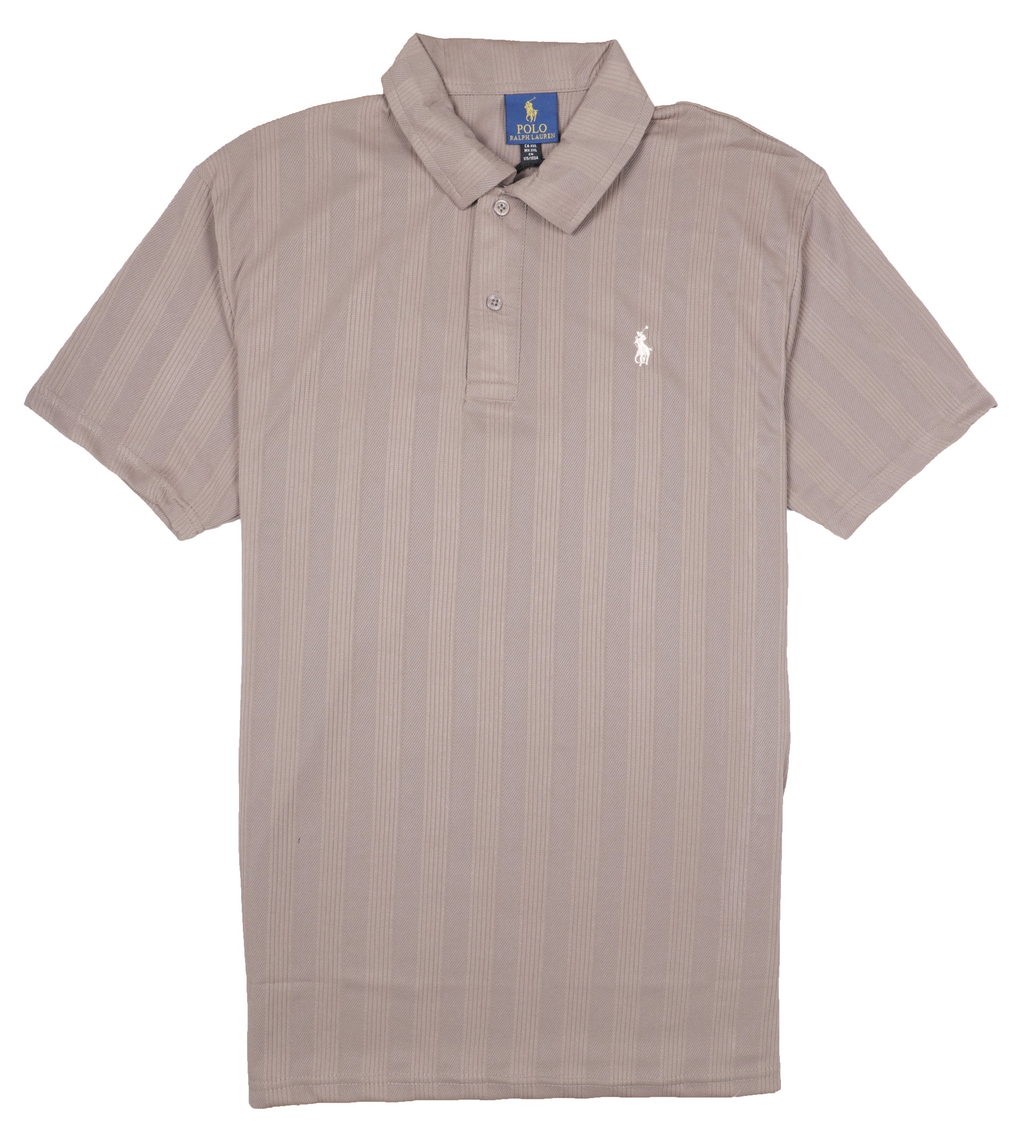 Polo Ralph Lauren Striped Cotton Blend Short Sleeve Polo Shirt