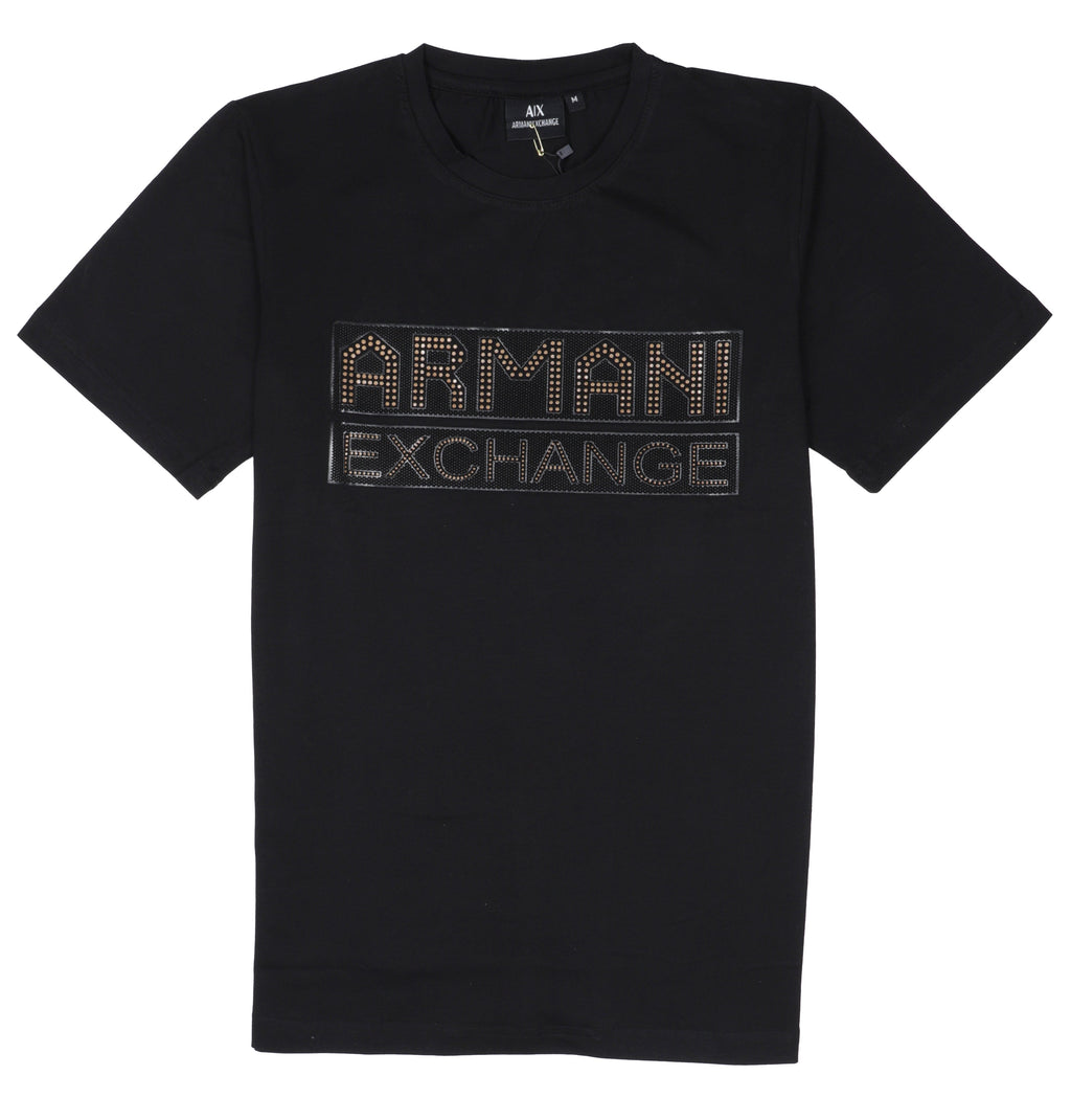 ARMANI EXCHANGE Studded Logo T-Shirt