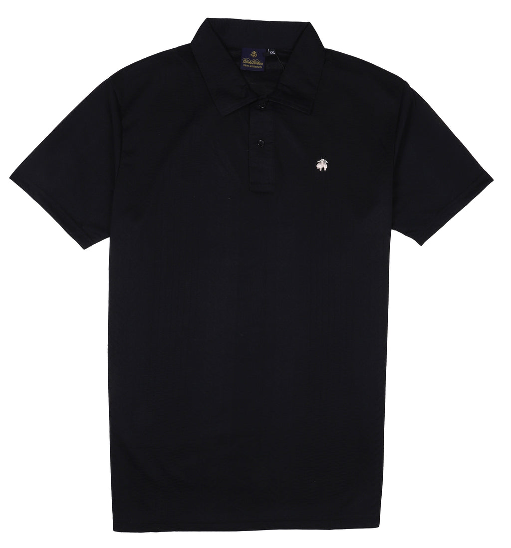 Brooks Brothers Classic Fit Black Polo Shirt
