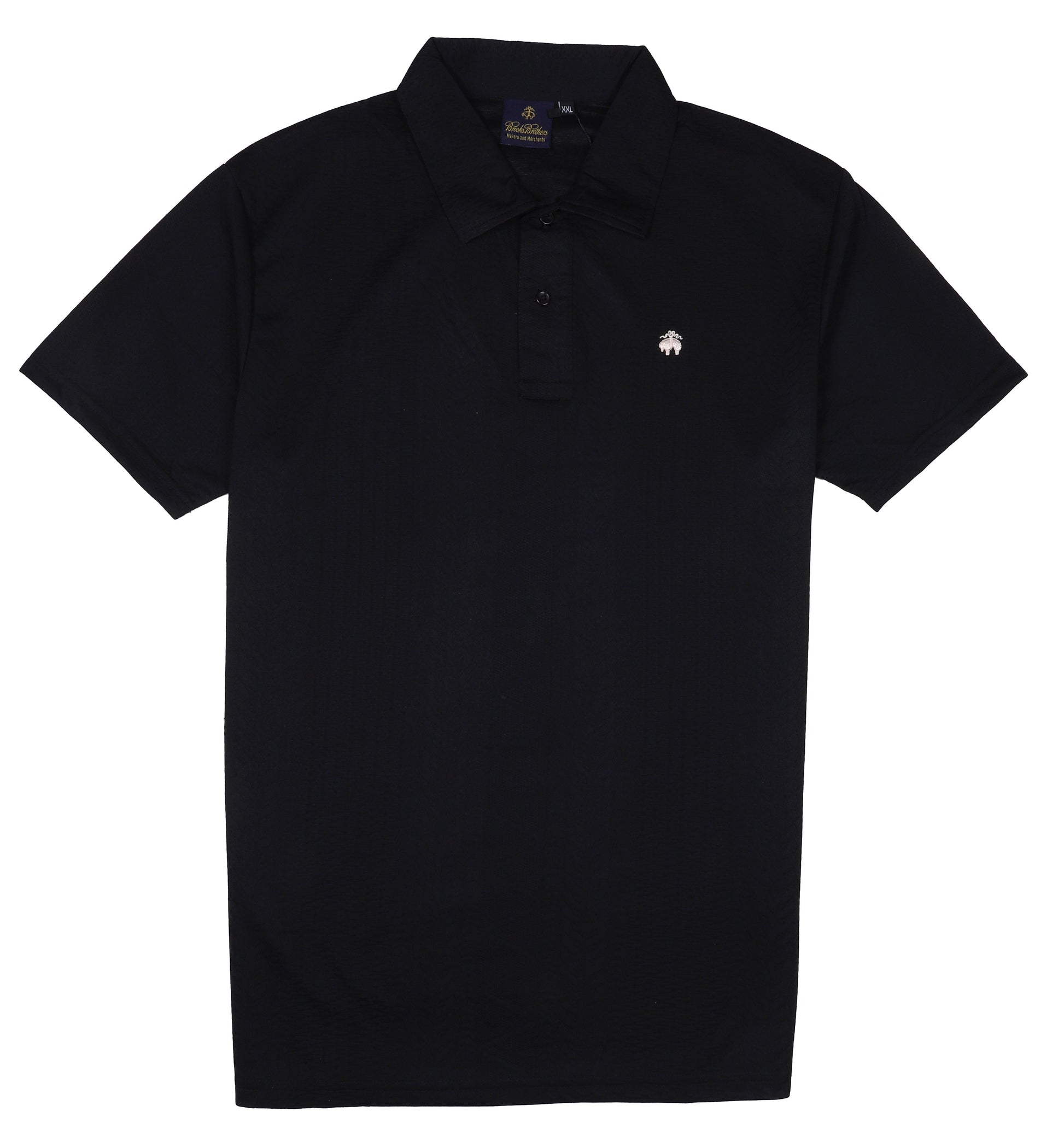 Brooks Brothers Classic Fit Black Polo Shirt
