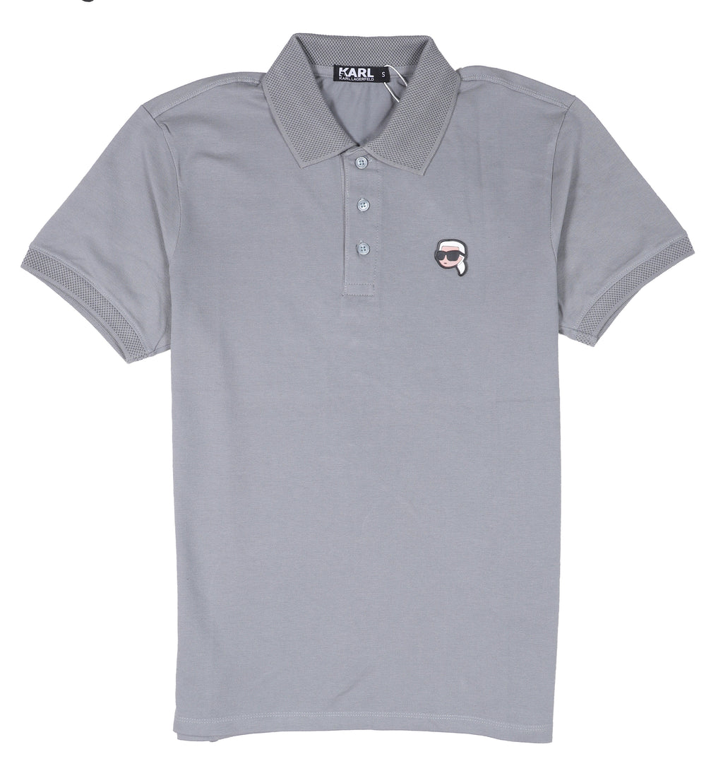 KARL LAGERFELD Classic Icon Polo Shirt