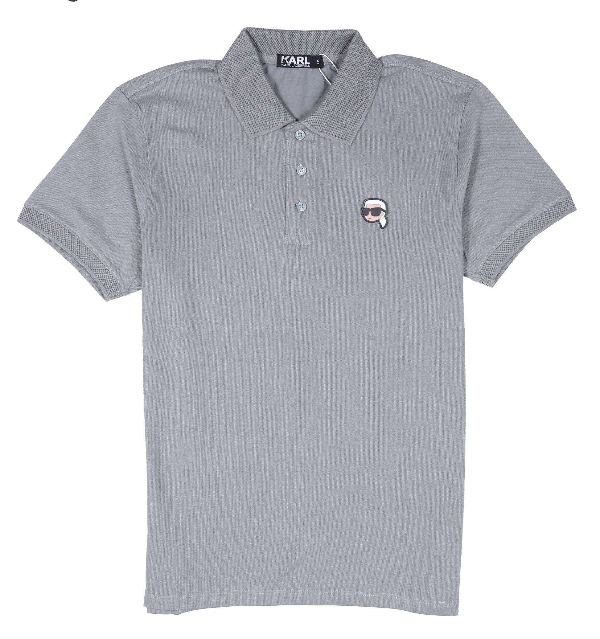 KARL LAGERFELD Classic Icon Polo Shirt