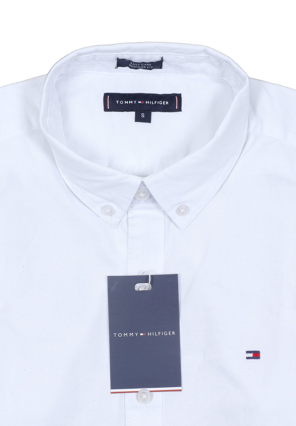 TOMMY HILFIGER Celestial Pearl Slim Fit Long Sleeve Button-Down Shirt