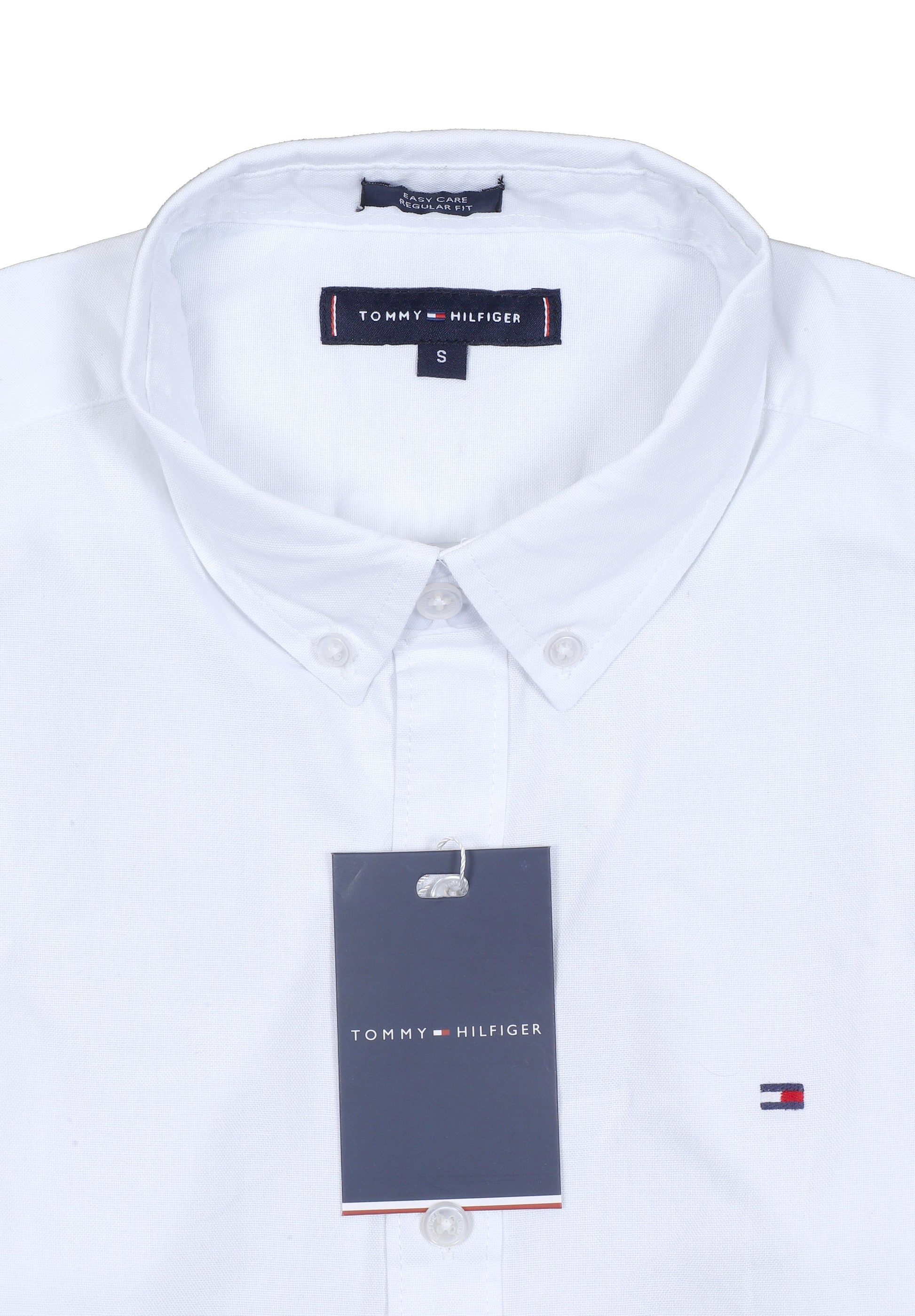 TOMMY HILFIGER Celestial Pearl Slim Fit Long Sleeve Button-Down Shirt