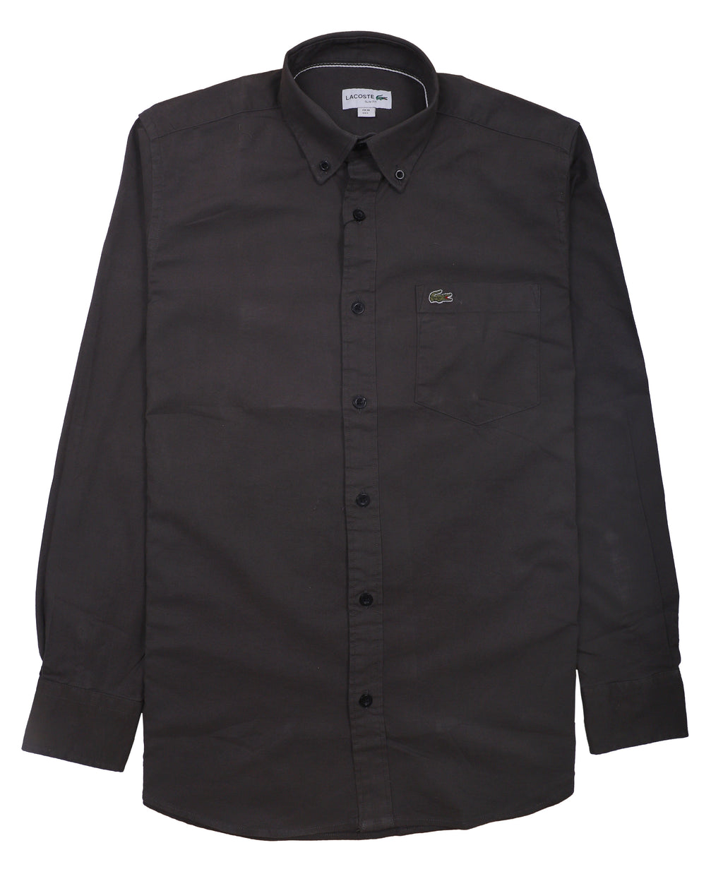 LACOSTE Obsidian Velvet Classic Fit Long Sleeve Button-Up Shirt