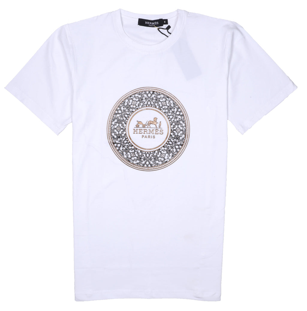 HERMÈS Paris Iconic Medallion Graphic Tee