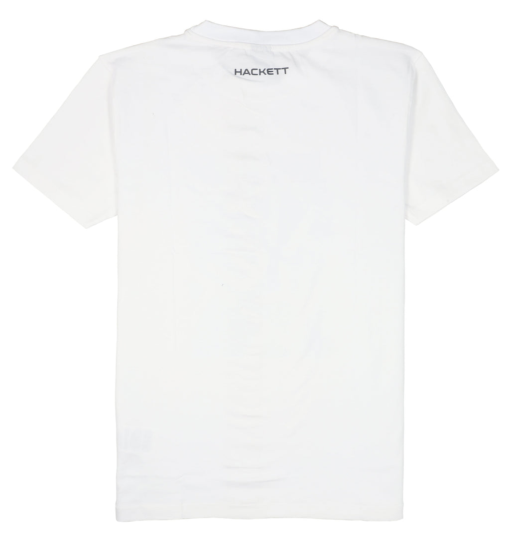 HACKETT Luminous Lime Contemporary Fit Short Sleeve Graphic Tee