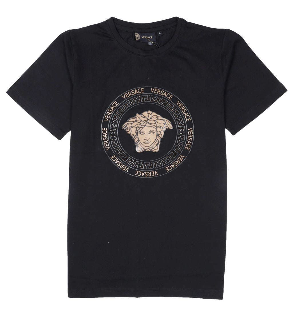 VERSACE Medusa Graphic Organic Cotton T-Shirt