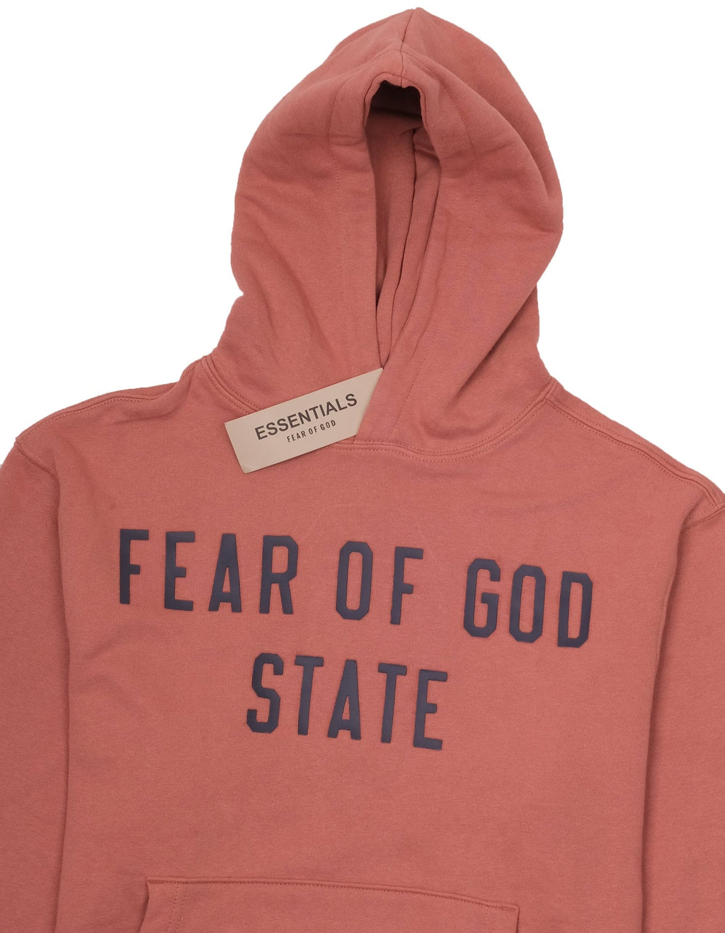 FEAR OF GOD State Rustic Clay Oversized Logo Pullover Hoodie