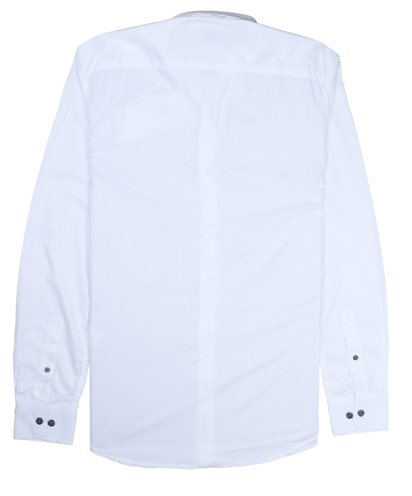 CALVIN KLEIN Ethereal Ivory Tailored Fit Long Sleeve Button-Up Shirt