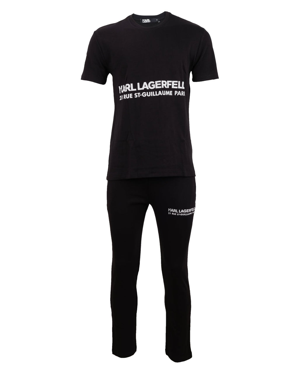 KARL LAGERFELD Midnight Noir Classic Fit Short Sleeve Tee
