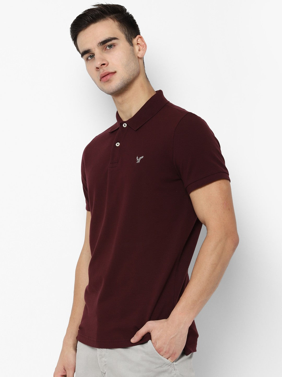 American Eagle Majestic Merlot Polo Shirt