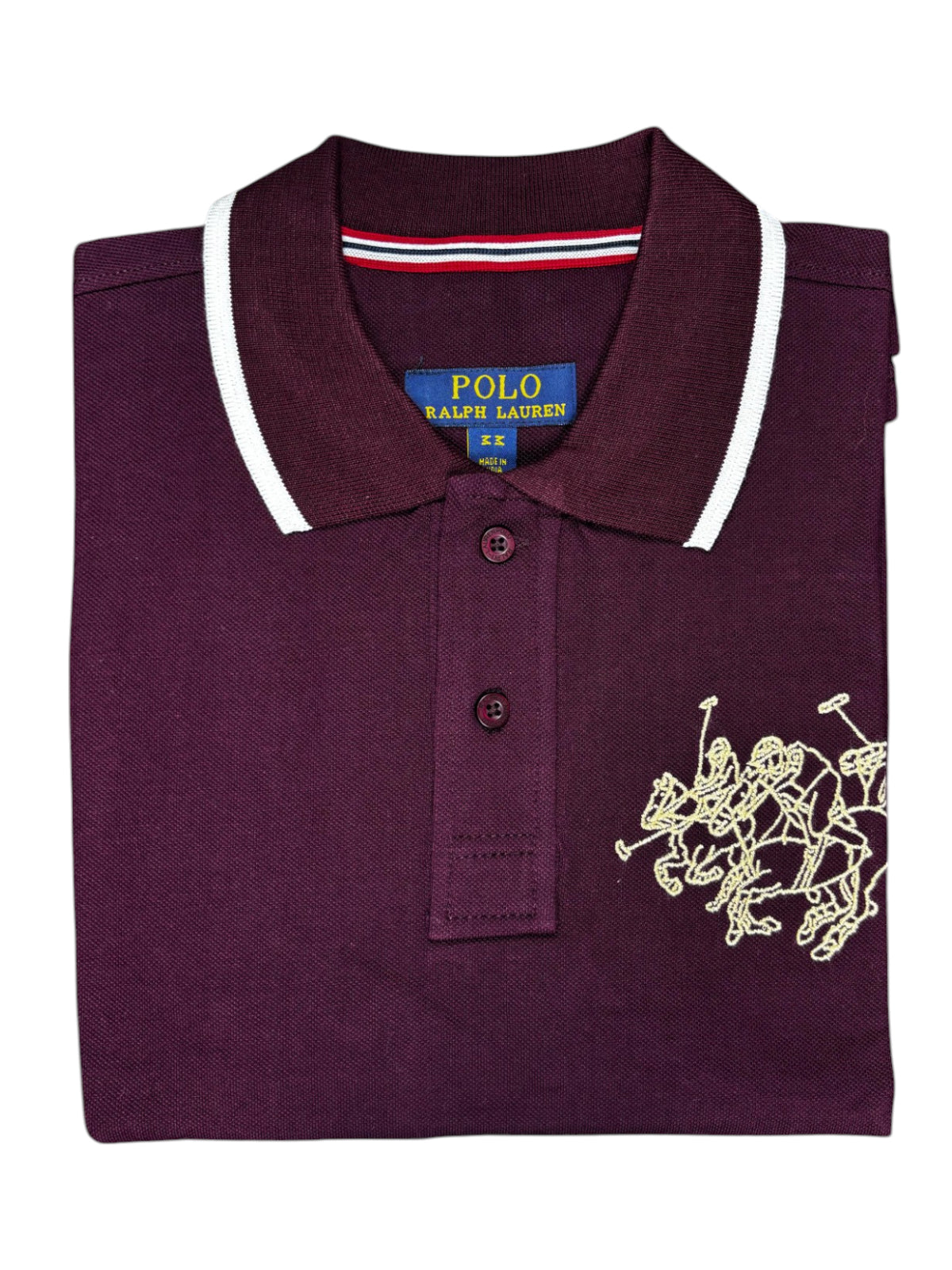 RALPH LAUREN Regal Merlot Classic Fit Polo Shirt