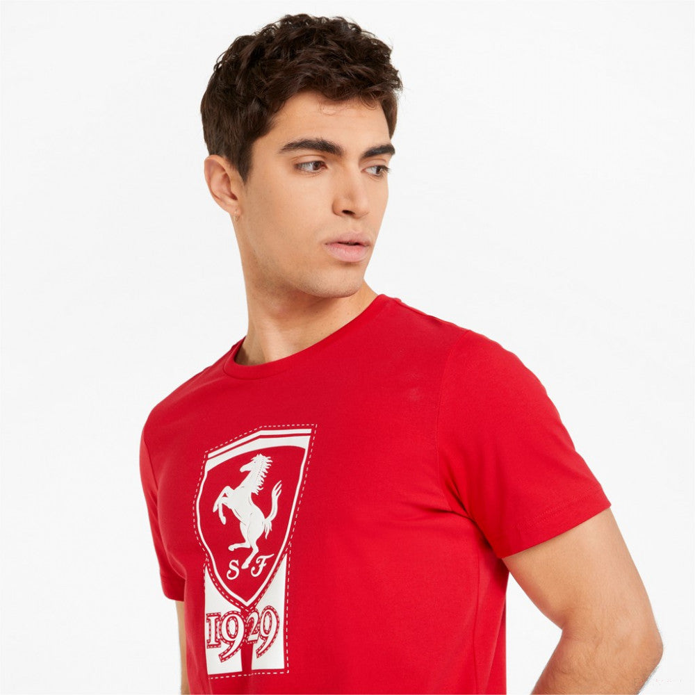 PUMA Crimson Blaze Classic Fit Short Sleeve Graphic Tee
