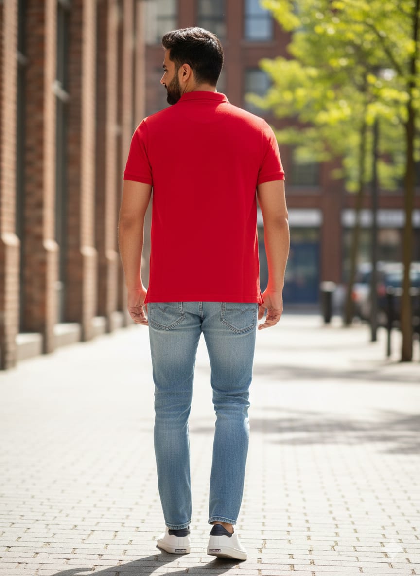 Tommy Hilfiger New York City Logo Polo Shirt