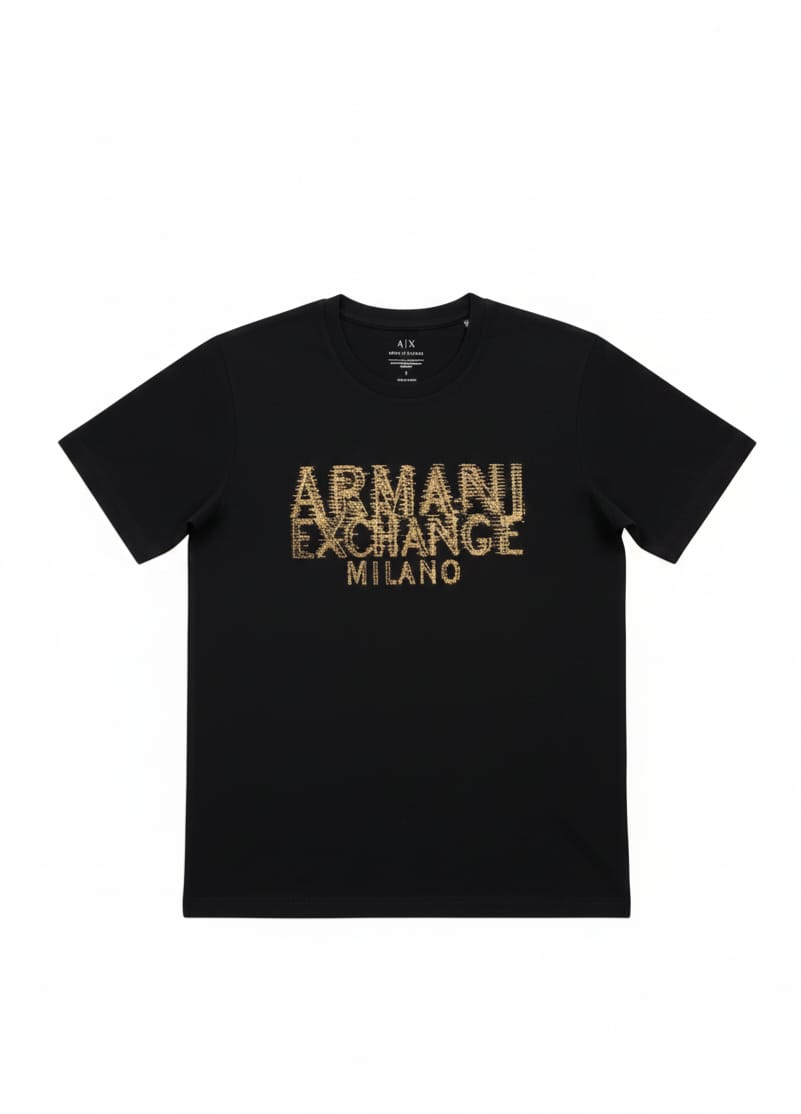 ARMANI EXCHANGE Radiant Ember Tailored Fit Short Sleeve T-Shirt