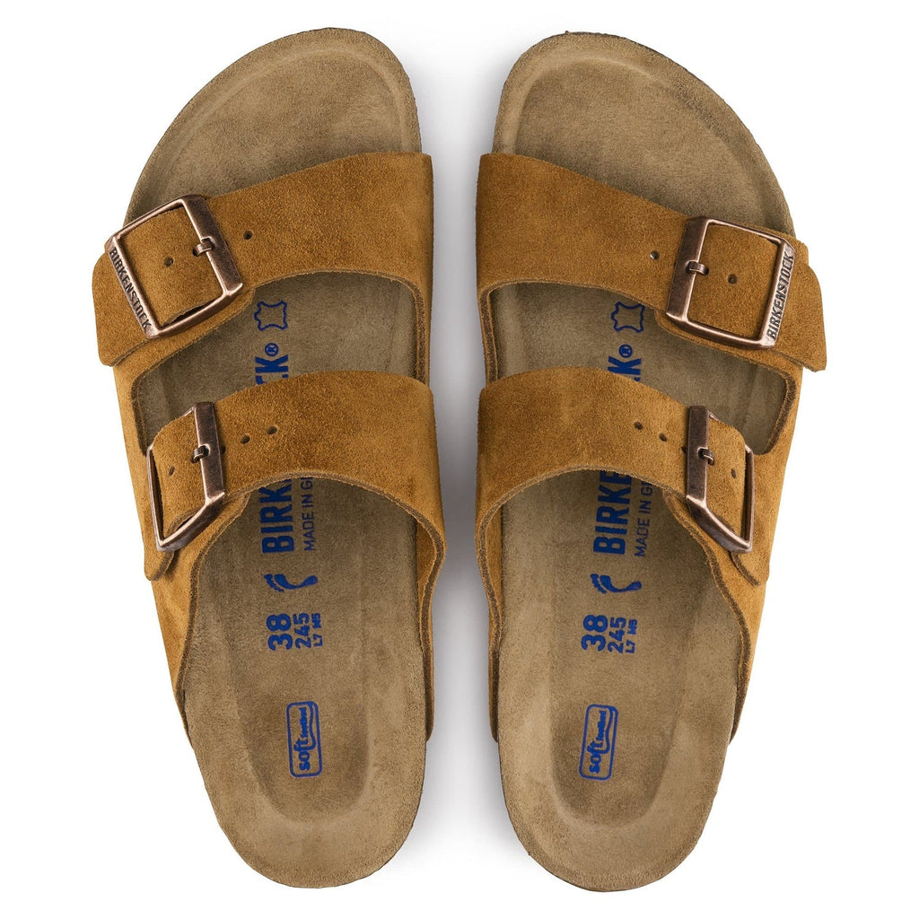 Birkenstock Suede Sandals in Earthy Chestnut Charm