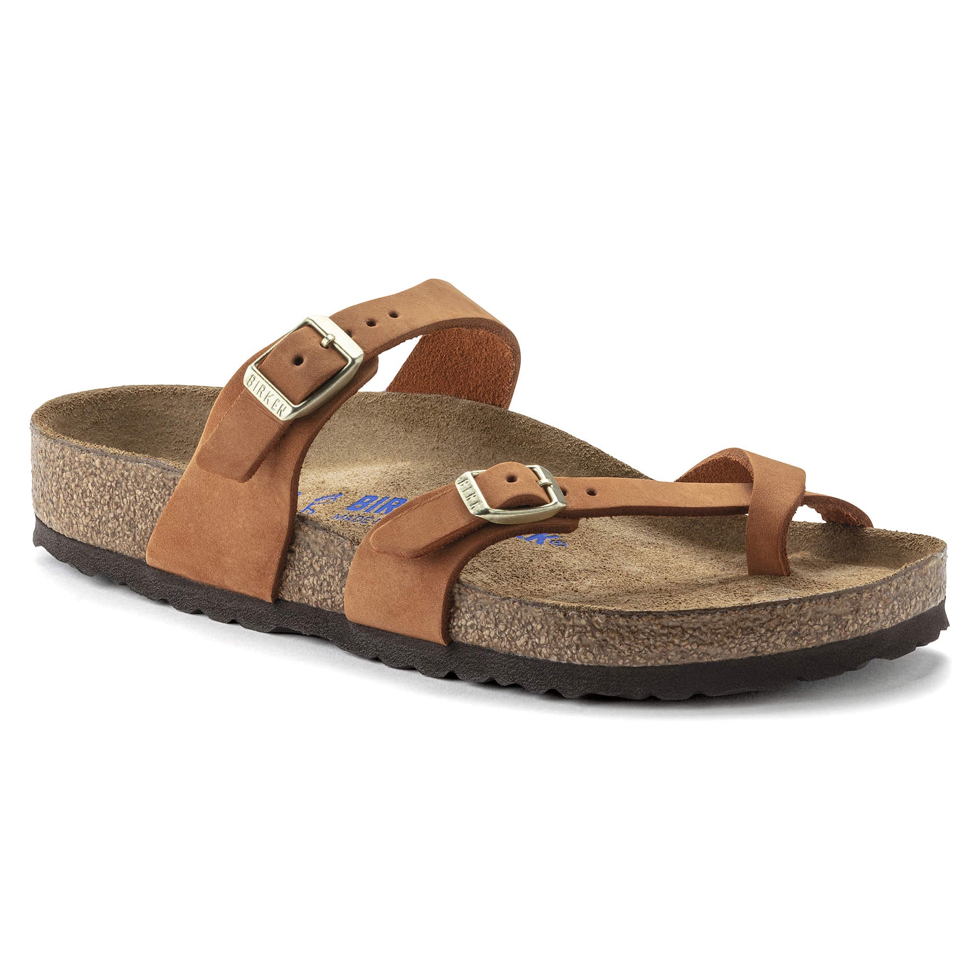 Birkenstock Elegant Earthy Brown Suede Sandals