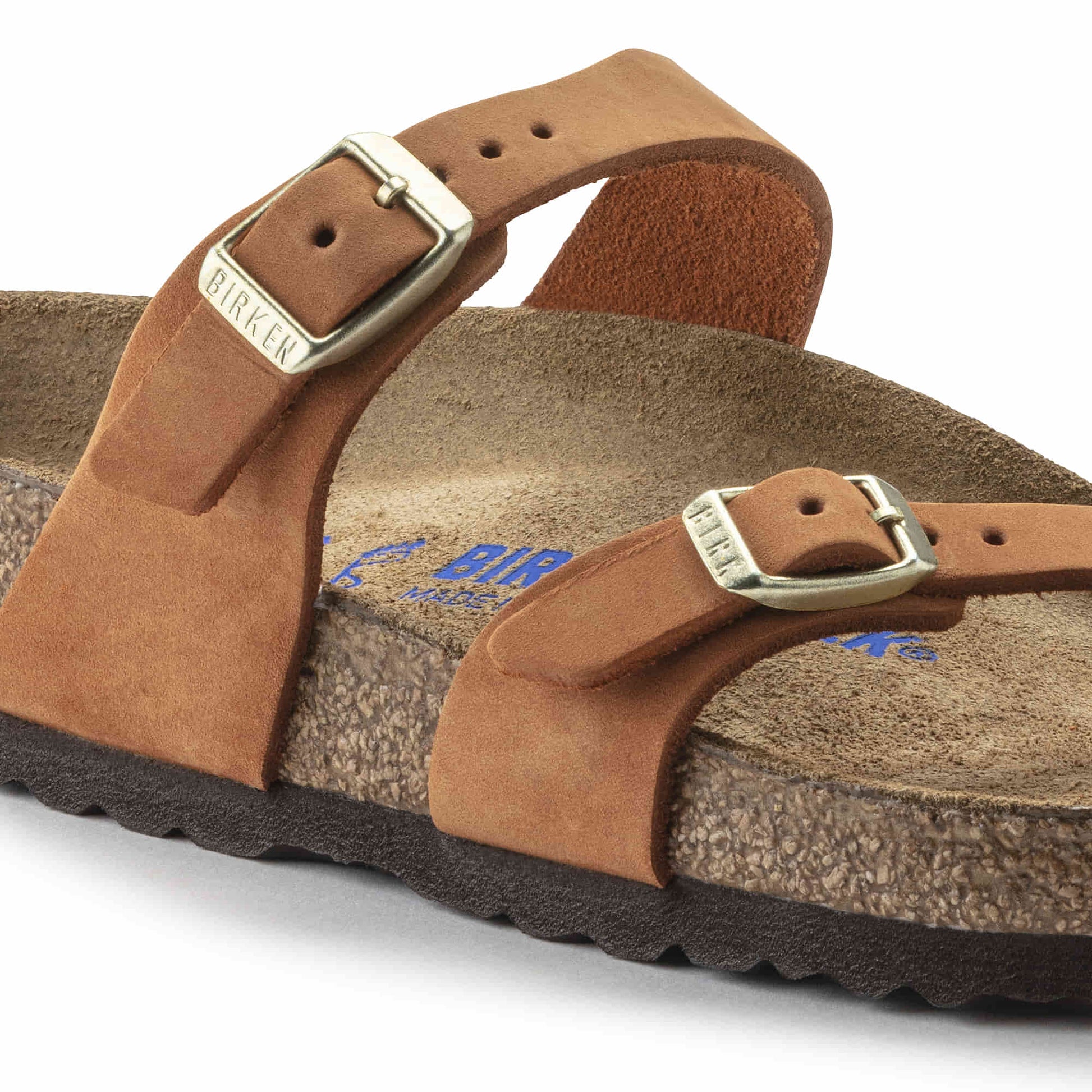Birkenstock Elegant Earthy Brown Suede Sandals