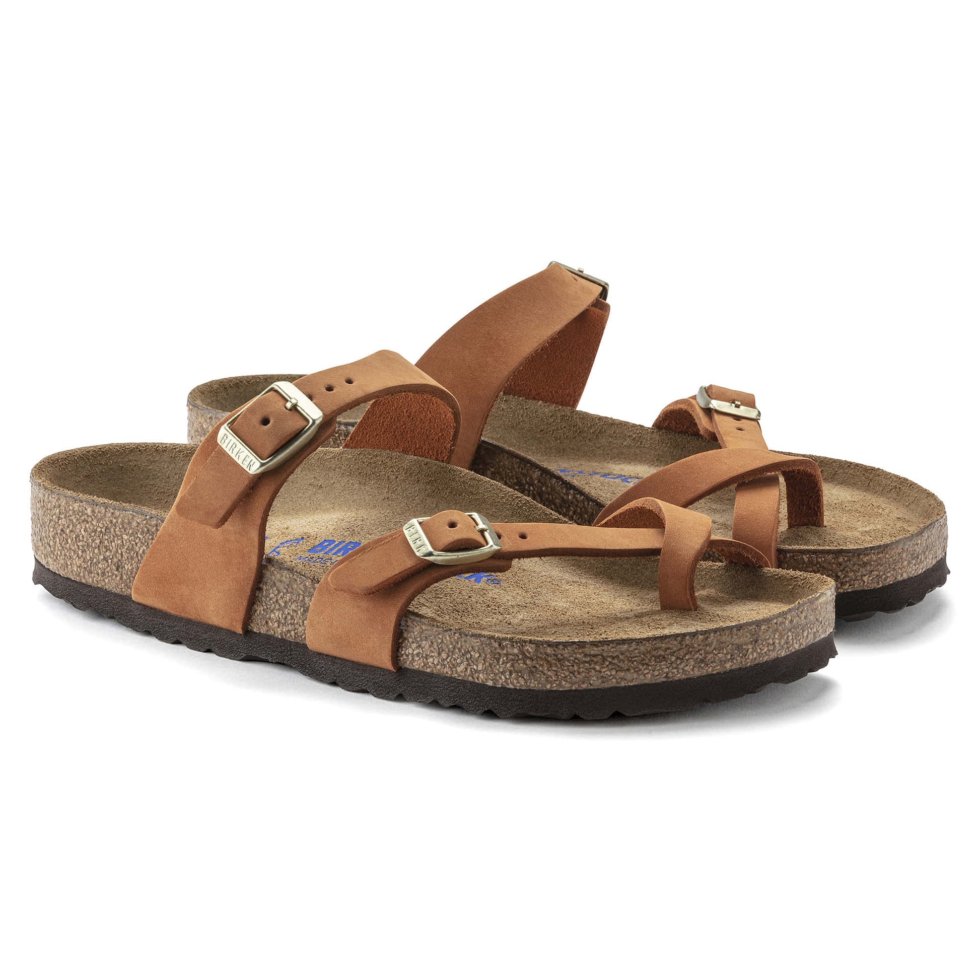 Birkenstock Elegant Earthy Brown Suede Sandals