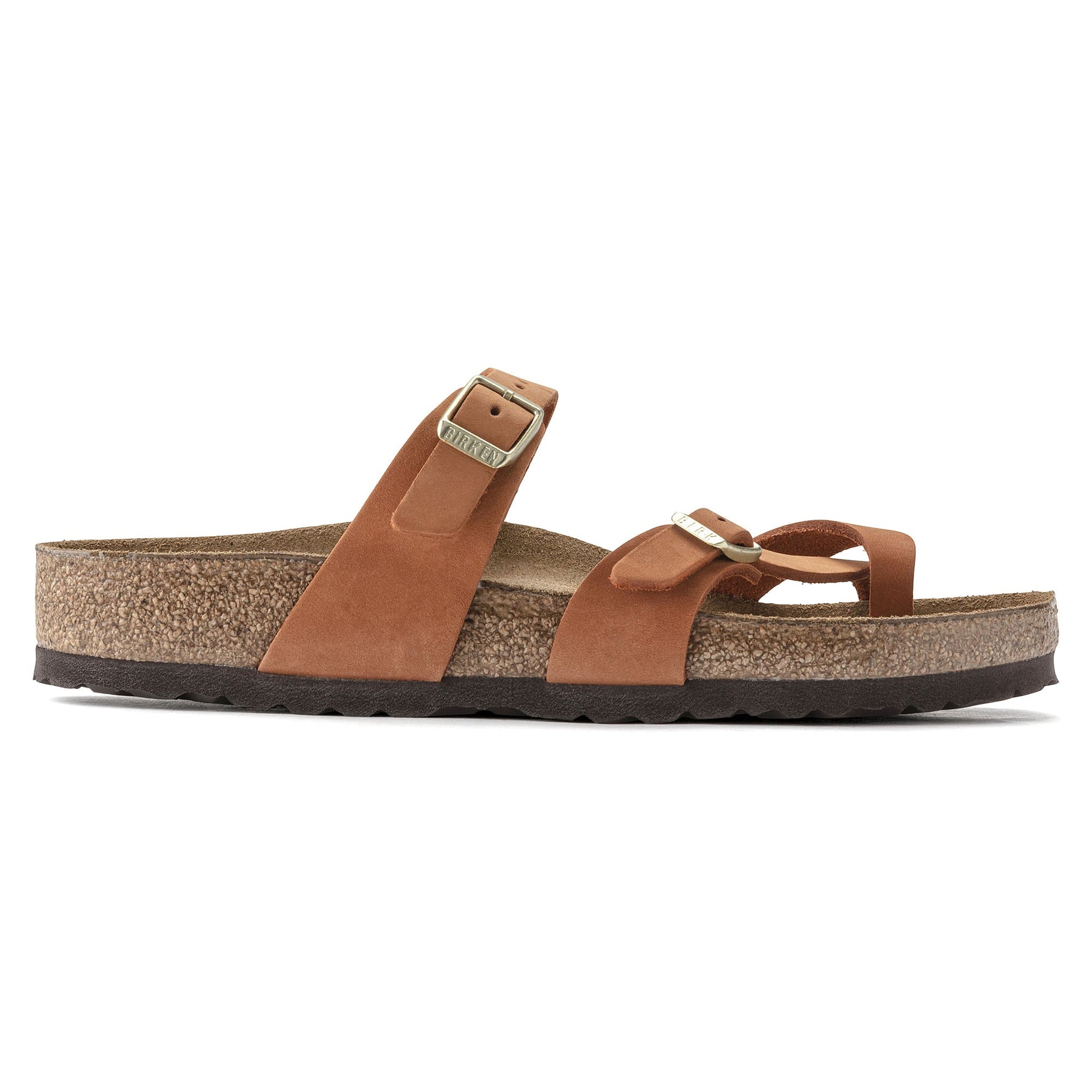 Birkenstock Elegant Earthy Brown Suede Sandals