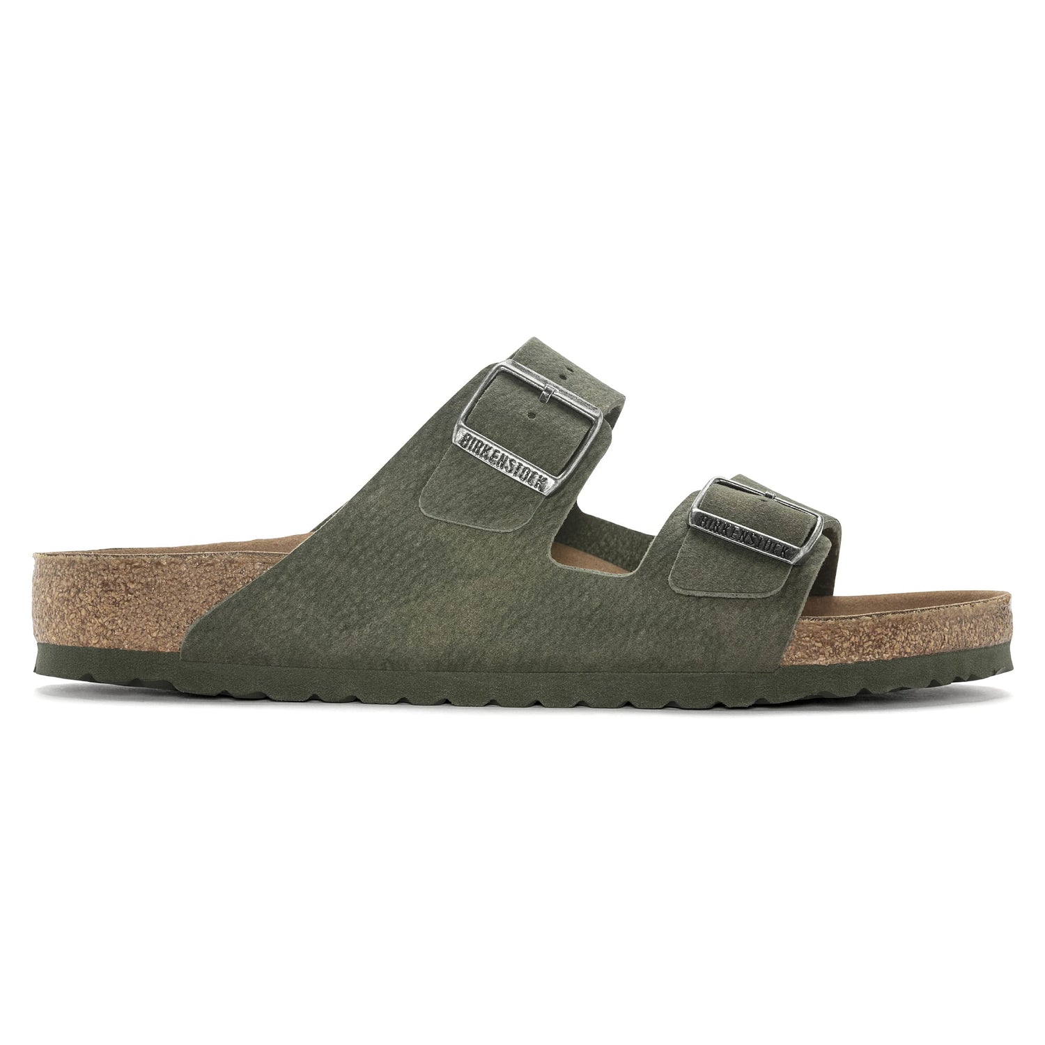 Birkenstock Eco-Friendly Olive Green Arizona Sandals - Comfort Meets Style