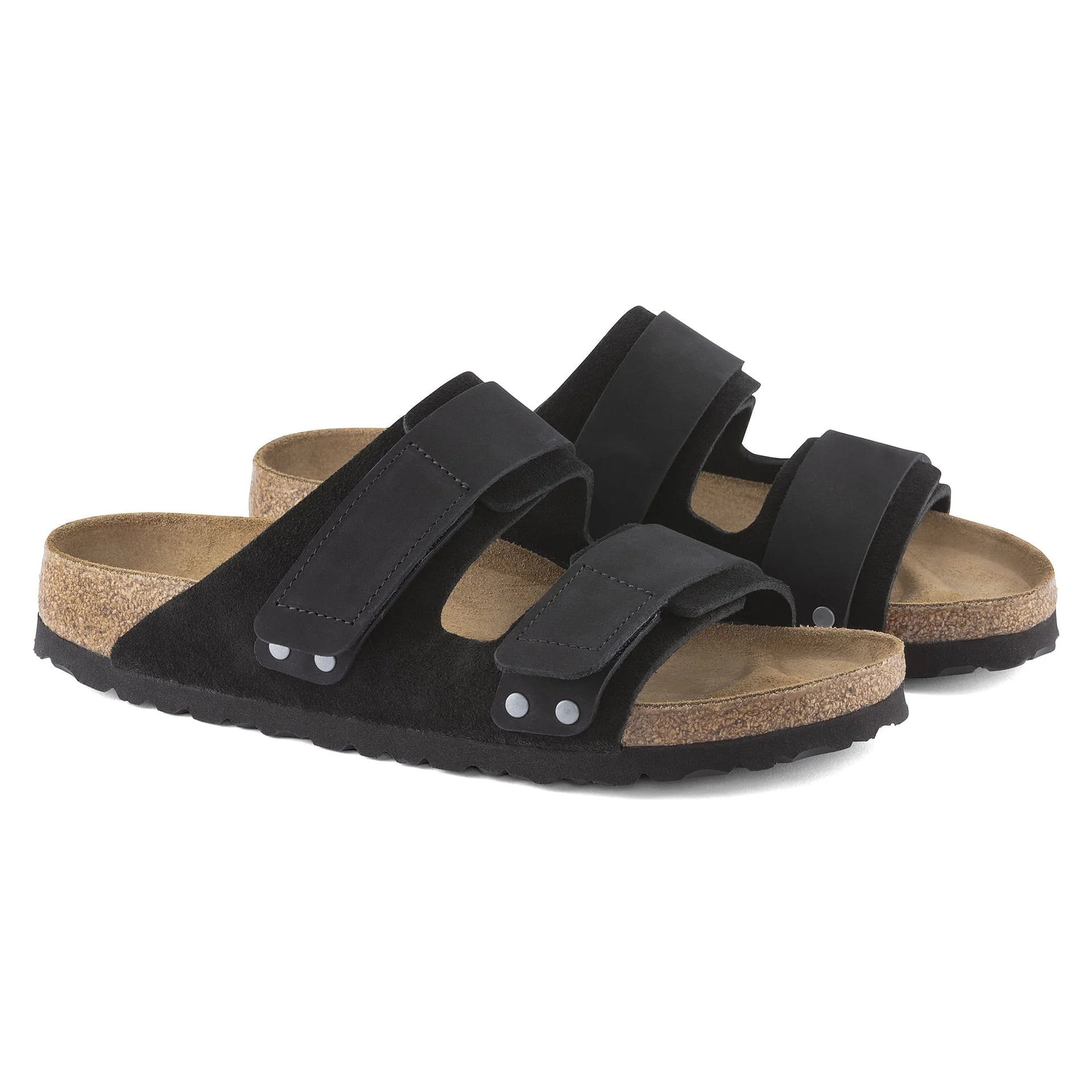 BIRKENSTOCK Obsidian Velvet Casual Fit Arizona Felt Sandals