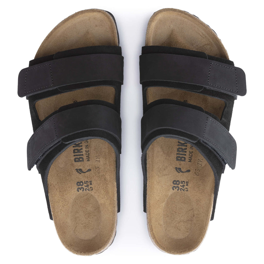 BIRKENSTOCK Obsidian Velvet Casual Fit Arizona Felt Sandals