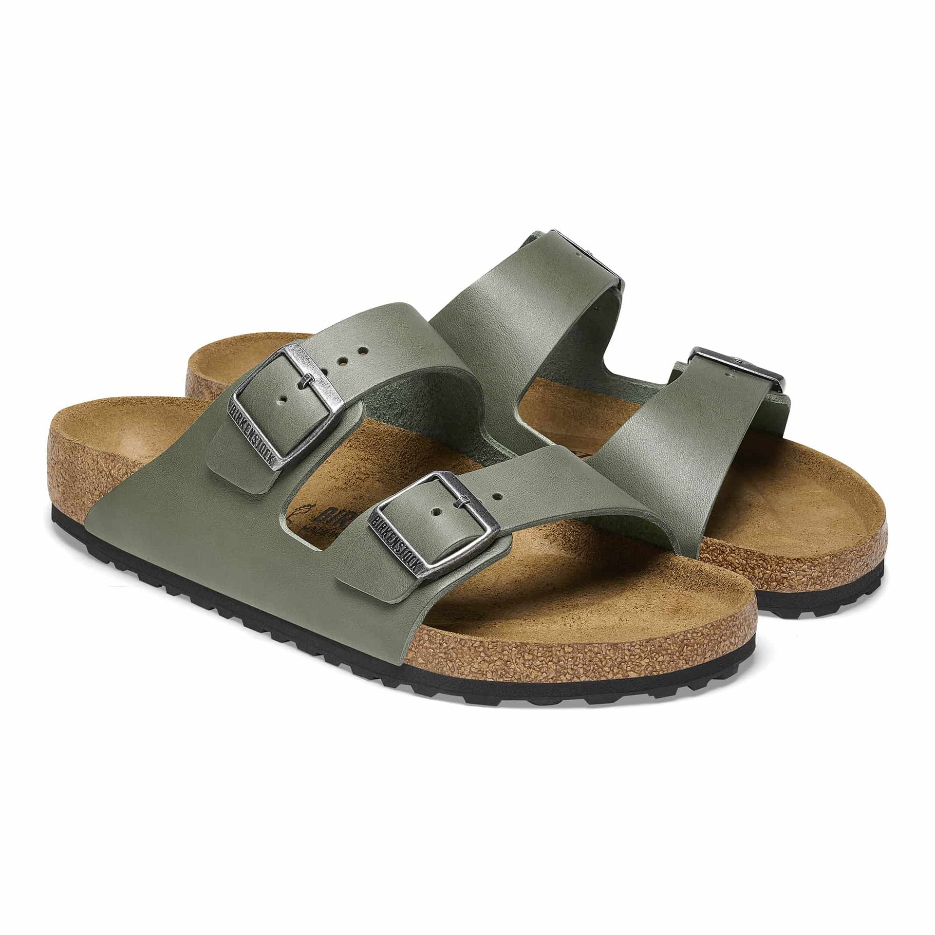 BIRKENSTOCK Enchanted Sage Soft Footbed Sandals