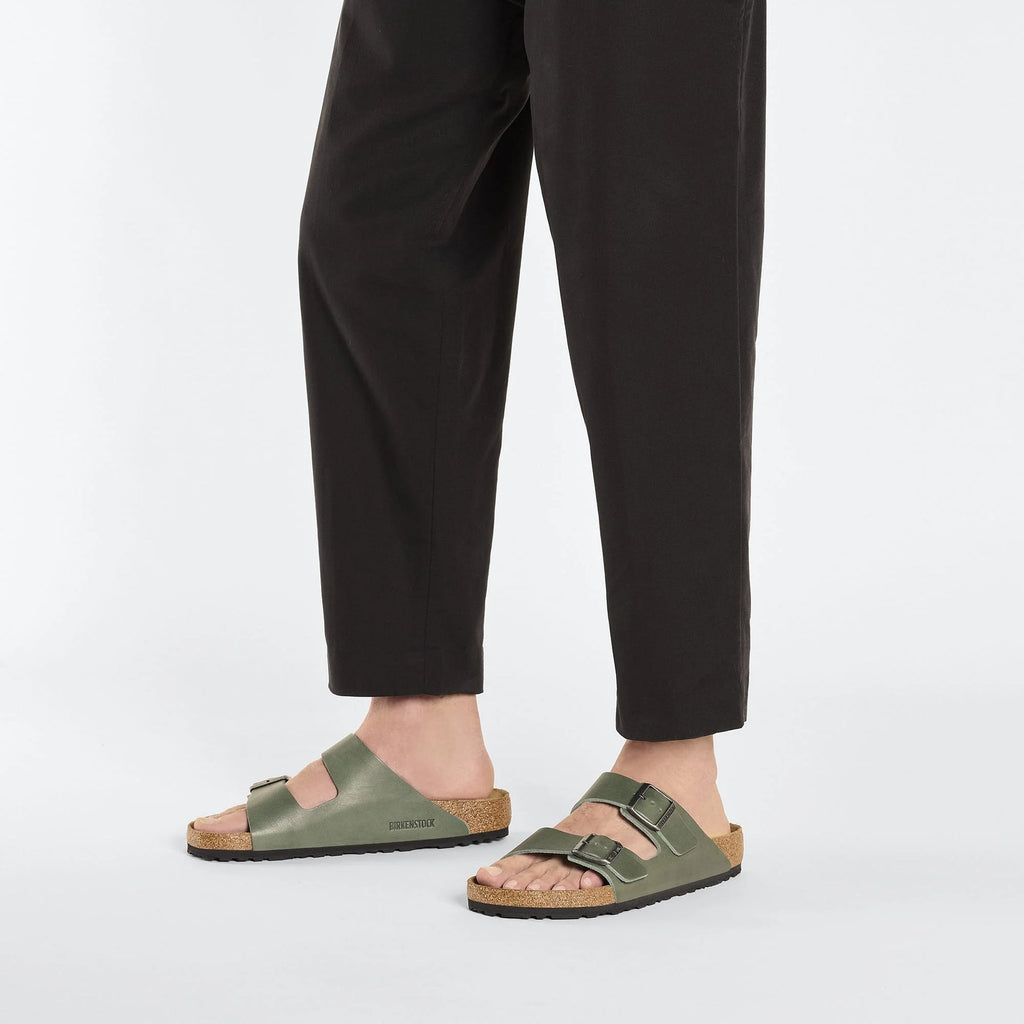 BIRKENSTOCK Enchanted Sage Soft Footbed Sandals